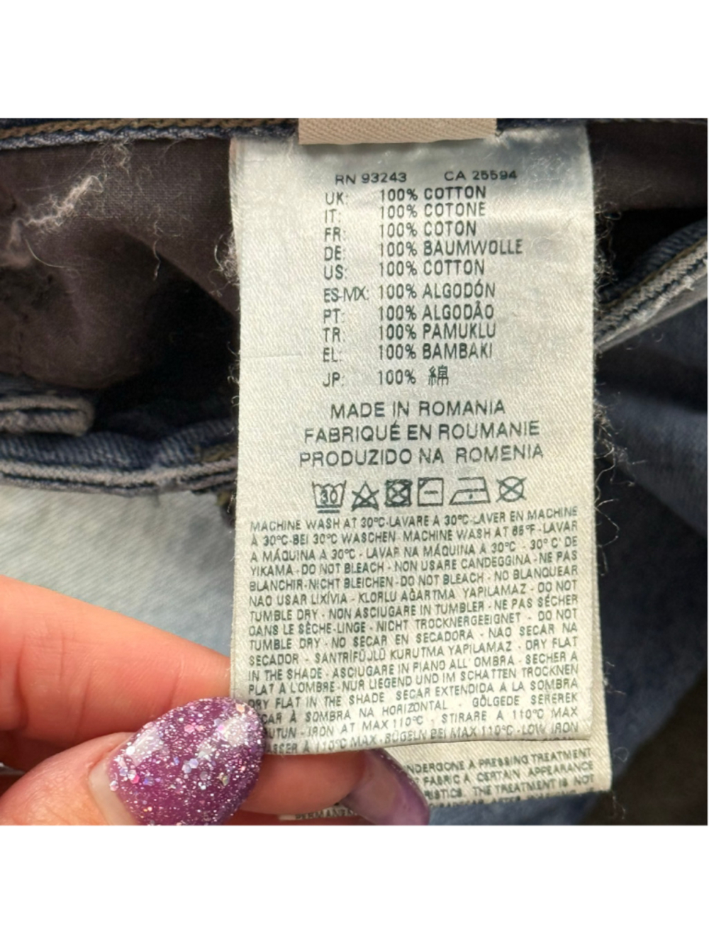 Diesel Buster Jeans Men’s W36 L32 Distressed Slim Tapered Y2K Indie Sleaze Blue - Picture 9 of 16